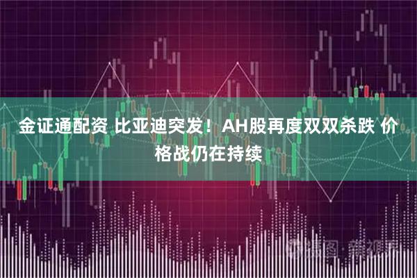 金证通配资 比亚迪突发！AH股再度双双杀跌 价格战仍在持续