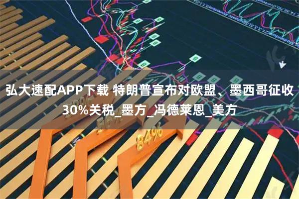 弘大速配APP下载 特朗普宣布对欧盟、墨西哥征收30%关税_墨方_冯德莱恩_美方